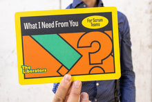 Load image into Gallery viewer, "What I Need From You" for Scrum Teams (50% discount on physical version)