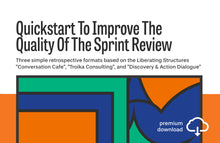 Load image into Gallery viewer, Quickstart To Improve The Quality Of The Sprint Review