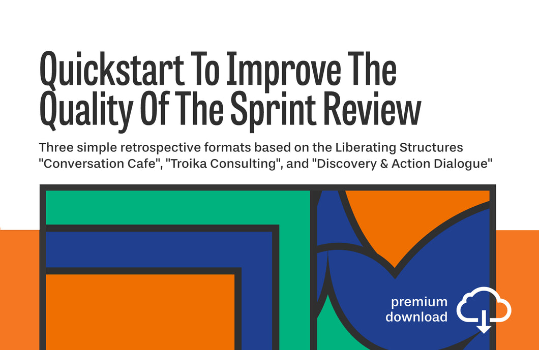 Quickstart To Improve The Quality Of The Sprint Review
