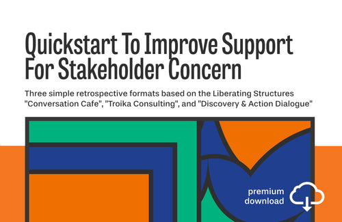 Quickstart To Improve Support For Stakeholder Concern