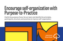 Load image into Gallery viewer, Workshop: Encourage Self-organization With Purpose-to-Practice