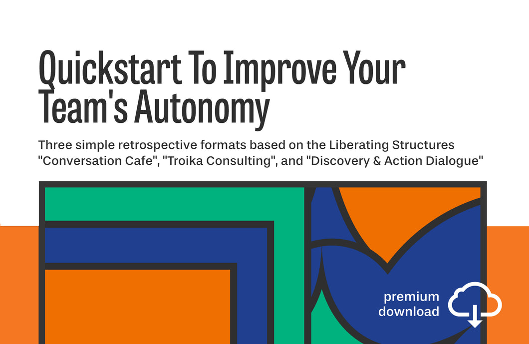 Quickstart To Improve Your Team's Autonomy