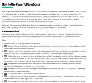 Experiment: Find Solutions To Persistent Problems With Powerful Questions
