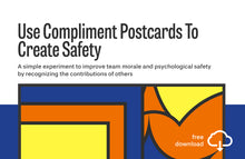 Load image into Gallery viewer, Experiment: Use Compliment Postcards to Create Safety